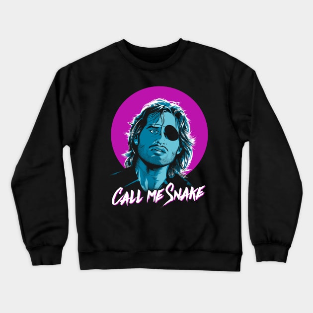 Call me Snake Crewneck Sweatshirt by ddjvigo